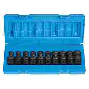 3/8 In Dr 12-Pt Std Metric Universal Set - 10-Pc