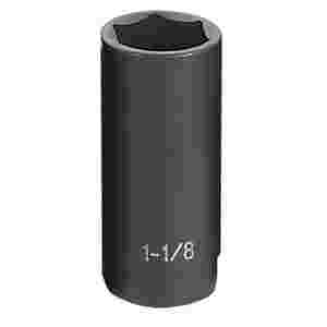 1/2 In Drive 6 Pt Deep Impact Socket - 1-1/8 In