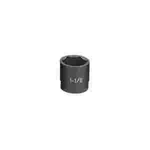 1/2 In Drive 6 Pt Standard Impact Socket - 1-1/8 In