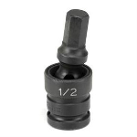 1/2" Drive x 3/4" Universal Impact Hex Swivel Driv...