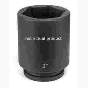 1 In Drive 6 Pt Std Impact Socket - 3-1/8 In