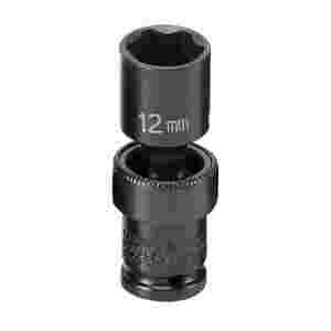 Grey Pneumatic 912UMS 1/4 In Dr 6-Pt Universal Impact Socket - 1