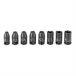 1/4 Inch Drive External Torx Impact Socket Set - 8-Pc