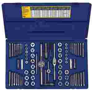 Fractional / Metric Tap and Die Set - 76-Pc
