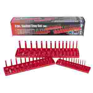 SAE Socket Tray Set 3 Pc