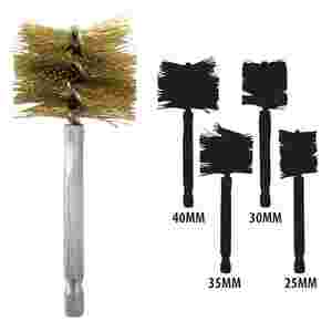 4 PC XL BRASS BRUSH SET