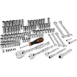 118 Piece 1/4", 3/8" & 1/2" Drive 6 & 12 Point Std... 118 Piece 1/4", 3/8" & 1/2" Drive 6 & 12 Point Std...