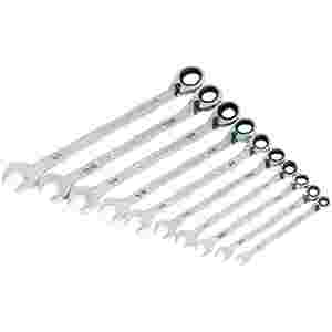 10 Pc. 90-Tooth 12 Point SAE Reversible Ratcheting...