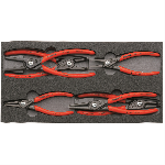 Circlip "Snap-Ring" Plier Set In Foam Tray