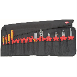 KNIPEX 15-Piece Insulated Electrical Tool Roll Kit...