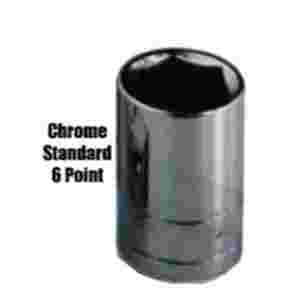 Standard Short Socket - 1/2 In Dr 6 Pt - 21mm