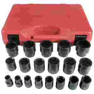 19-piece 1/2" Drive Short Impact Socket Set