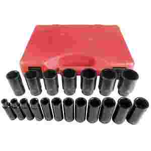 19-piece 1/2" Drive Deep Impact Socket Set