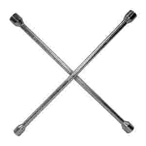 Standard SAE 4 Way Tire Iron /Lug Wrench