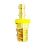 1/4" NPT Push On & Lock On Brass Air Hose End