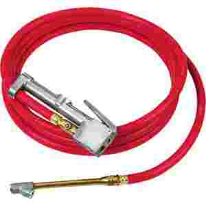 Safety Inflator Gauge w/ 15 Ft Hose