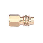 1/4 Inch FL-F (7/16-20") x 1/2 Inch ACME-M R134a Connector w/o V