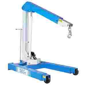 Mobile Floor Crane w/ Elec / Hydraulic Pump - 6000...