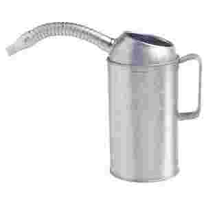 Galvanized Measures Flexible Spout, 4 Quart Capacity