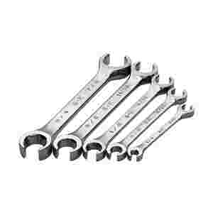 SuperKrome Fractional Flare Nut Wrench Set - 5 Pie...