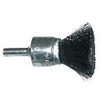 Wire Wheel Crimped End Brush - 3/4" x 1/4" Shank .020 Wire