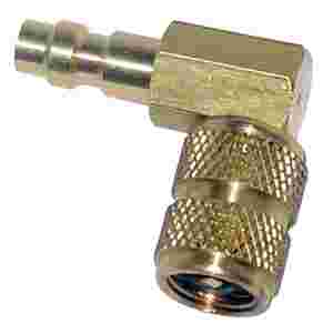 Schrader GM Right Angle Adapter