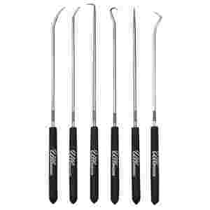 9-3/4 In Long Hook and Pick Set - 6-Pc