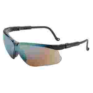 Genesis Black/Gold Mirror Safety Eyewear