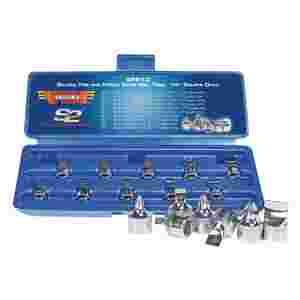 1/4" Square Drive Stubby Flat and Phillips Drive Set - 10-Pc