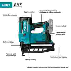 18V STRAIGHT FINISH NAILER 16 GAUGE